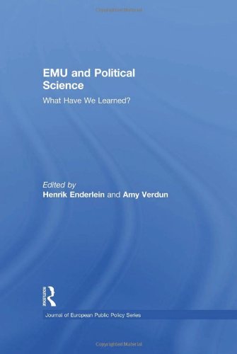 Imagen de archivo de EMU and Political Science: What Have We Learned? (Journal of European Public Policy Special Issues as Books) a la venta por Chiron Media