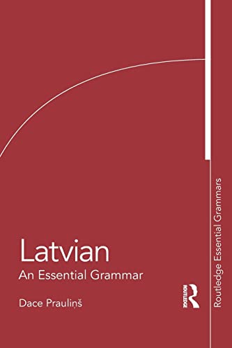 Stock image for Latvian: An Essential Grammar for sale by Blackwell's