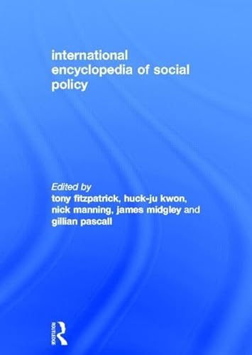 Stock image for International Encyclopedia of Social Policy for sale by Revaluation Books