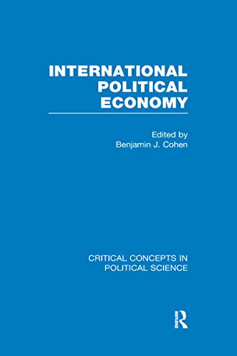 Beispielbild fr International Political Economy (Critical Concepts in Political Science) zum Verkauf von Chiron Media