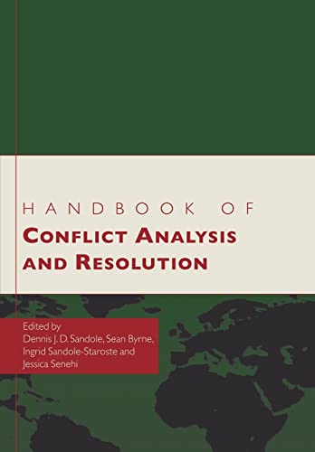 Beispielbild fr Handbook of Conflict Analysis and Resolution zum Verkauf von Blackwell's