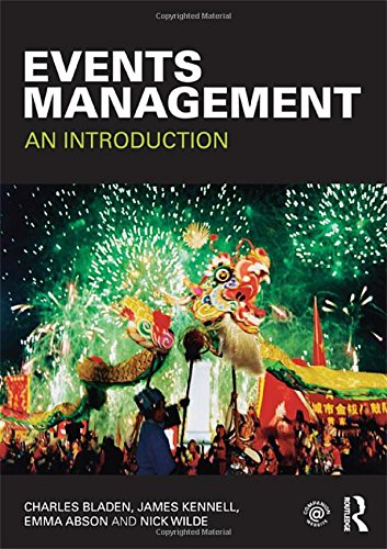 Stock image for Events Management : An Introduction for sale by Better World Books