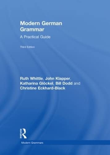 9780415577717: Modern German Grammar: A Practical Guide (Modern Grammars)