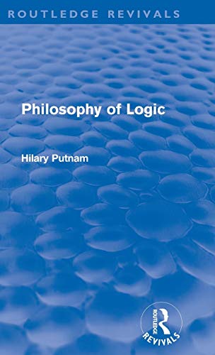 Imagen de archivo de Philosophy of Logic (Routledge Revivals) a la venta por Chiron Media