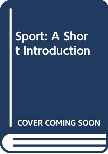 Sport: A Short Introduction (9780415580960) by Donnelly, Peter; Coakley, Jay