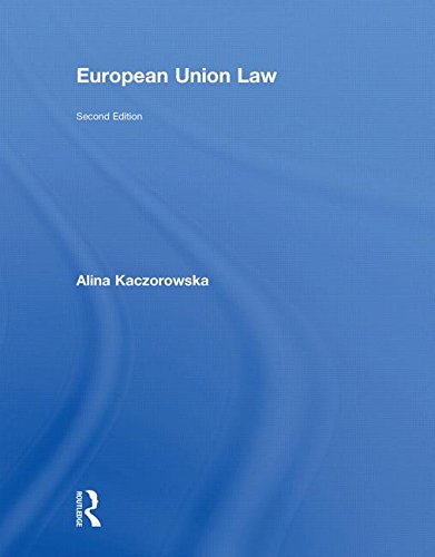 Stock image for European Union Law for sale by WorldofBooks