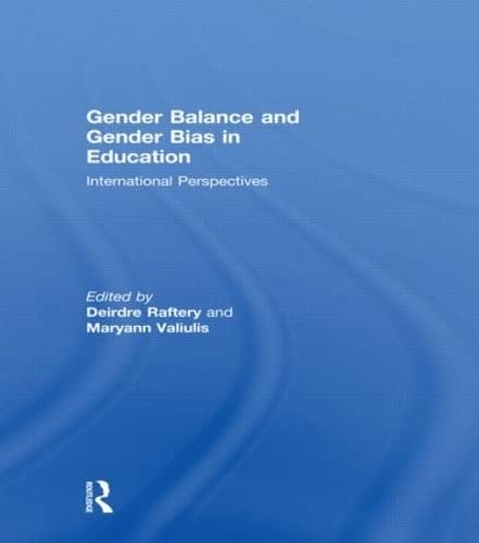 Beispielbild fr Gender Balance and Gender Bias in Education zum Verkauf von Blackwell's