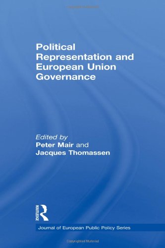 Stock image for Political Representation and European Union Governance for sale by Revaluation Books