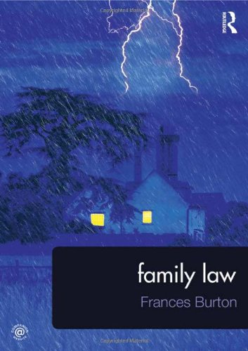 Beispielbild fr Family Law zum Verkauf von Reuseabook