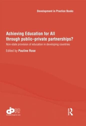Beispielbild fr Achieving Education for All Through Public-Private Partnerships? zum Verkauf von Blackwell's