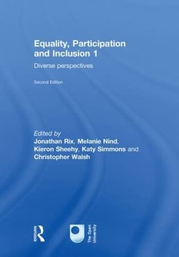Stock image for Equality, Participation and Inclusion 1: Diverse Perspectives for sale by Chiron Media