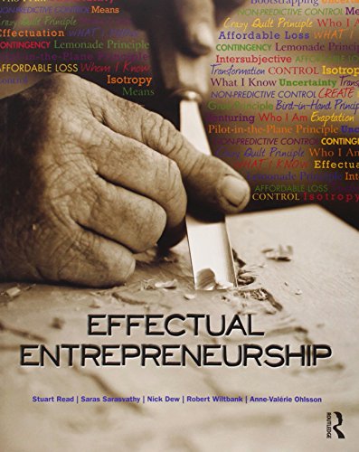 Imagen de archivo de Effectual Entrepreneurship a la venta por Goodwill Southern California