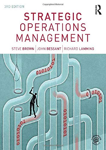 Imagen de archivo de Strategic Operations Management a la venta por Better World Books Ltd