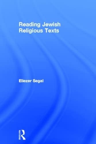 Beispielbild fr Reading Jewish Religious Texts zum Verkauf von Revaluation Books