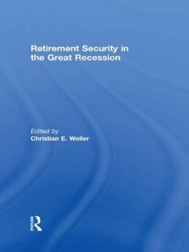 Stock image for Retirement Security in the Great Recession for sale by Blackwell's