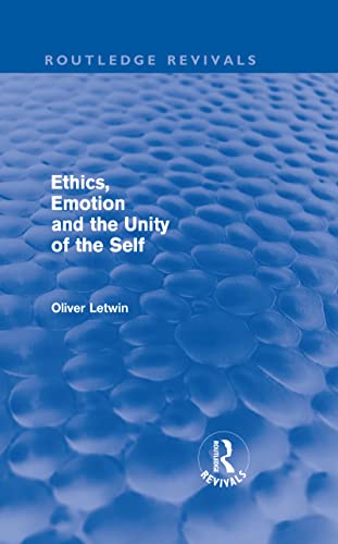 Stock image for Ethics, Emotion and the Unity of the Self for sale by Books Puddle