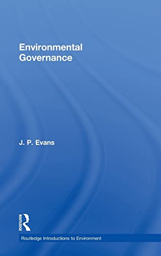 Imagen de archivo de Environmental Governance (Routledge Introductions to Environment: Environment and Society Texts) a la venta por Chiron Media