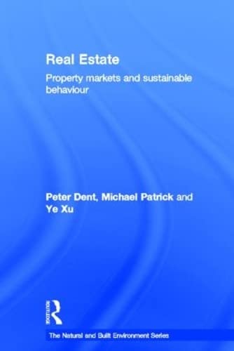 9780415591430: Real Estate: Property Markets and Sustainable Behaviour