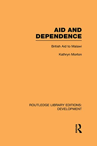 Stock image for Aid and Dependence for sale by Blackwell's