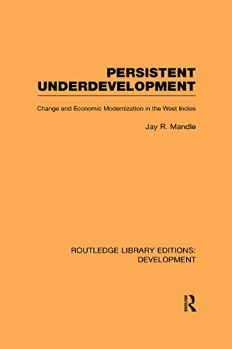 Beispielbild fr Persistent Underdevelopment zum Verkauf von Blackwell's