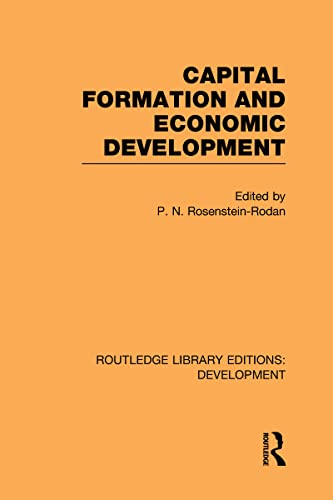 9780415593892: Capital Formation and Economic Development: Studies in the Economic Development of India