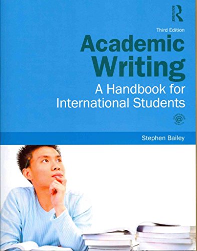 9780415595810: Academic Writing: A Handbook for International Students: Volume 1