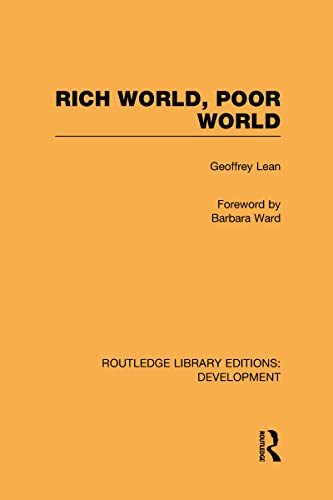Imagen de archivo de Rich World, Poor World (Routledge Library Editions: Development) a la venta por Chiron Media