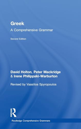 9780415598019: Greek: A Comprehensive Grammar of the Modern Language (Routledge Comprehensive Grammars)
