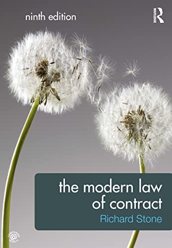 9780415598453: The Modern Law of Contract