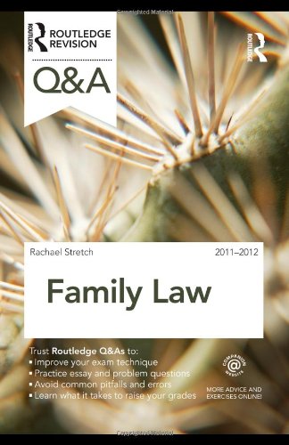 Stock image for Q&A Family Law 2011-2012 (Questions and Answers) for sale by AwesomeBooks