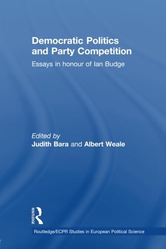 Beispielbild fr Democratic Politics and Party Competition zum Verkauf von Blackwell's