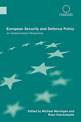 Stock image for European Security and Defence Policy (Routledge Advances in European Politics) for sale by Chiron Media