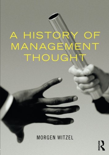 Beispielbild fr A History of Management Thought zum Verkauf von WorldofBooks