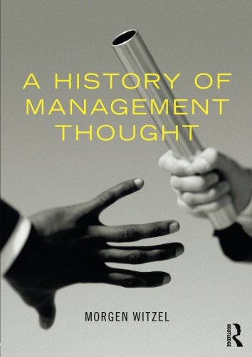 Stock image for A History of Management Thought for sale by WorldofBooks