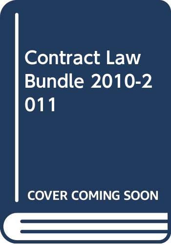 Contract Law Bundle 2010-2011 (9780415603027) by Devenney, James; Johnson, Howard; Stone, Richard