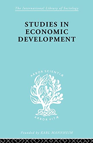 Beispielbild fr Studies in Economic Development zum Verkauf von Blackwell's