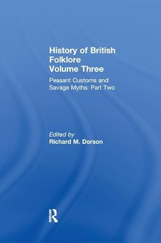 Beispielbild fr History of British Folklore zum Verkauf von Blackwell's