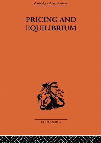 Stock image for Pricing and Equilibrium for sale by Blackwell's