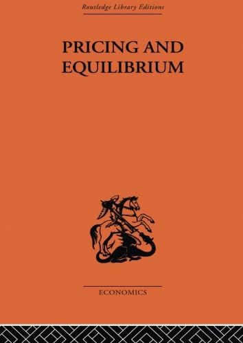 Pricing and Equilibrium (9780415607131) by Schneider, Erich