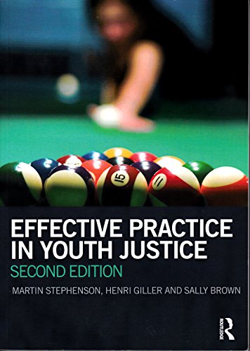 Imagen de archivo de Effective Practice in Youth Justice a la venta por GF Books, Inc.