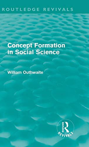 Stock image for Concept Formation in Social Science (Routledge Revivals) for sale by Chiron Media
