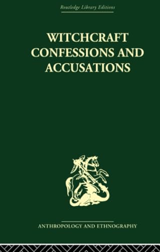 9780415611619: Witchcraft Confessions and Accusations