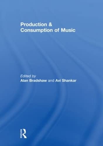 Stock image for Production &amp; Consumption of Music for sale by Blackwell's