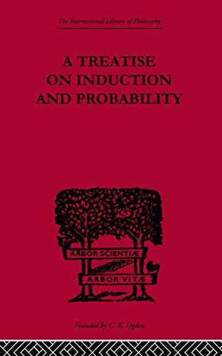 Imagen de archivo de A Treatise on Induction and Probability a la venta por Blackwell's