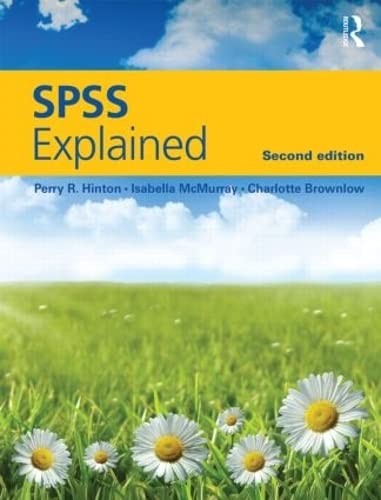 9780415616010: SPSS Explained