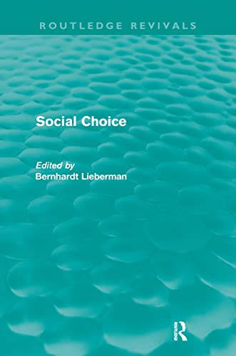 9780415616157: Social Choice (Routledge Revivals)