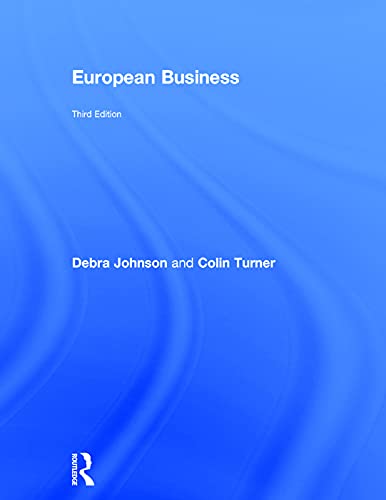 Imagen de archivo de European Business a la venta por ThriftBooks-Atlanta