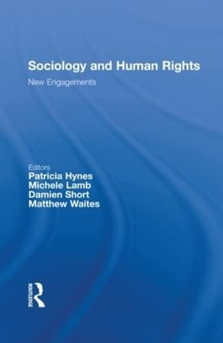 Stock image for Sociology and Human Rights: New Engagements for sale by Chiron Media