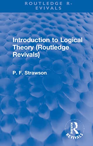 9780415618571: Introduction to Logical Theory (Routledge Revivals)