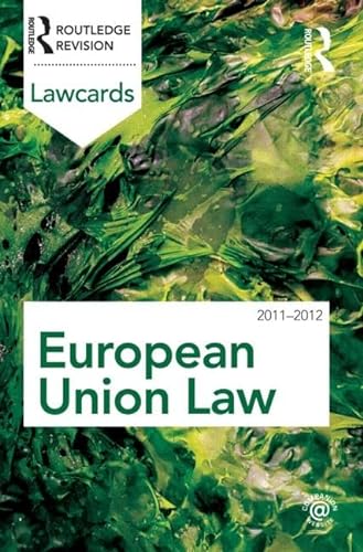 Stock image for European Union Lawcards 2011-2012 for sale by WorldofBooks